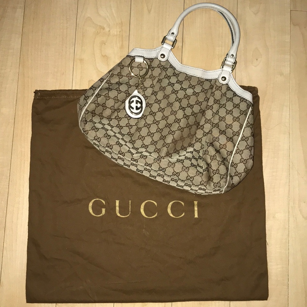 💯AUTHENTIC  GUCCI SUKEY TOTE
